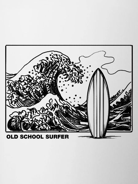 Old School Surfer