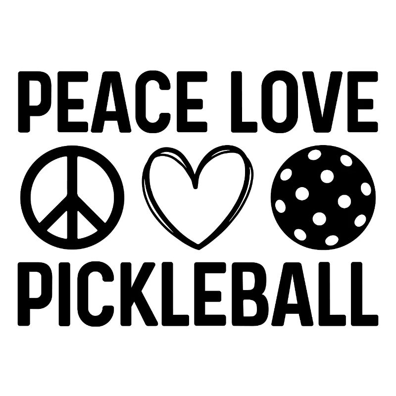 Frieden Liebe Pickleball