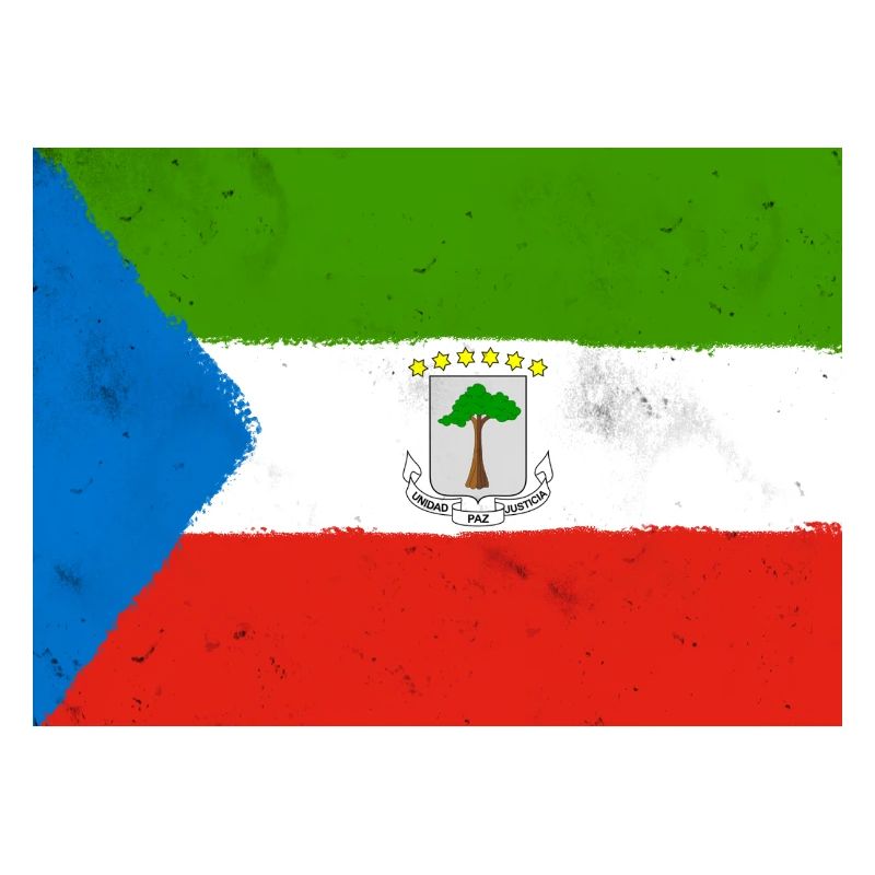 Drapeau de la Guinée équatoriale – Identité tropicale