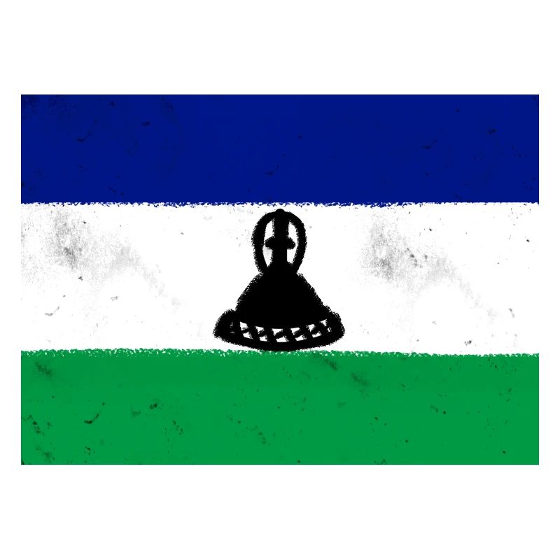 Flagge von Lesotho