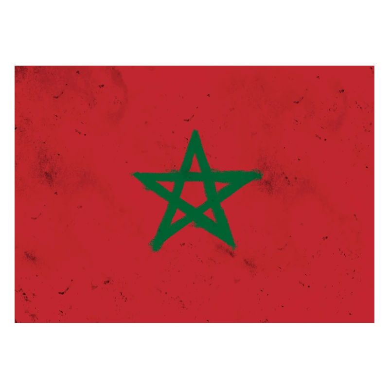 Flagge von Marokko