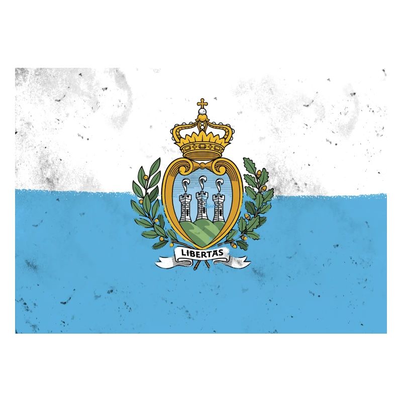 Drapeau de Saint-Marin