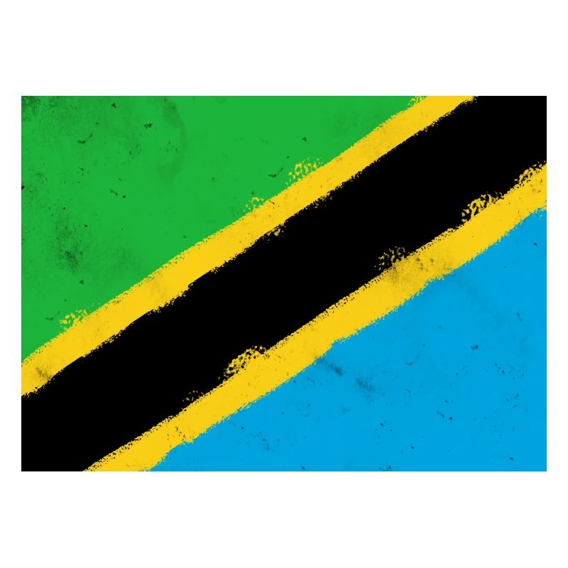 Drapeau de la Tanzanie