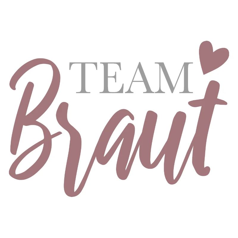 Team Bride with Heart