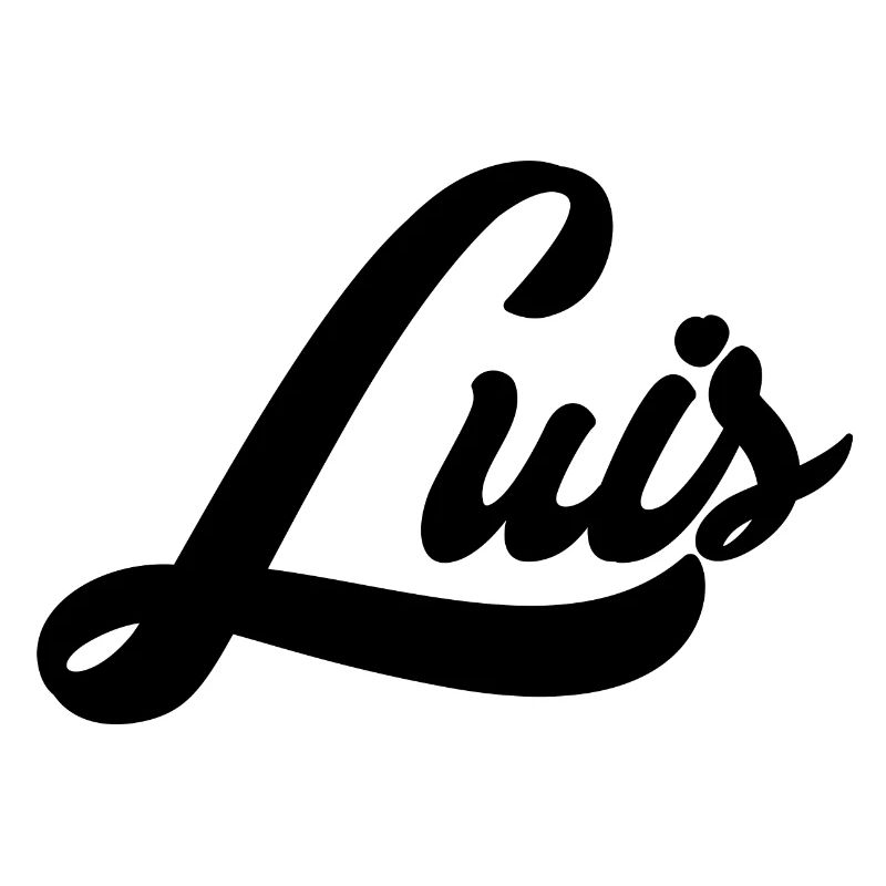 Luis Name Black
