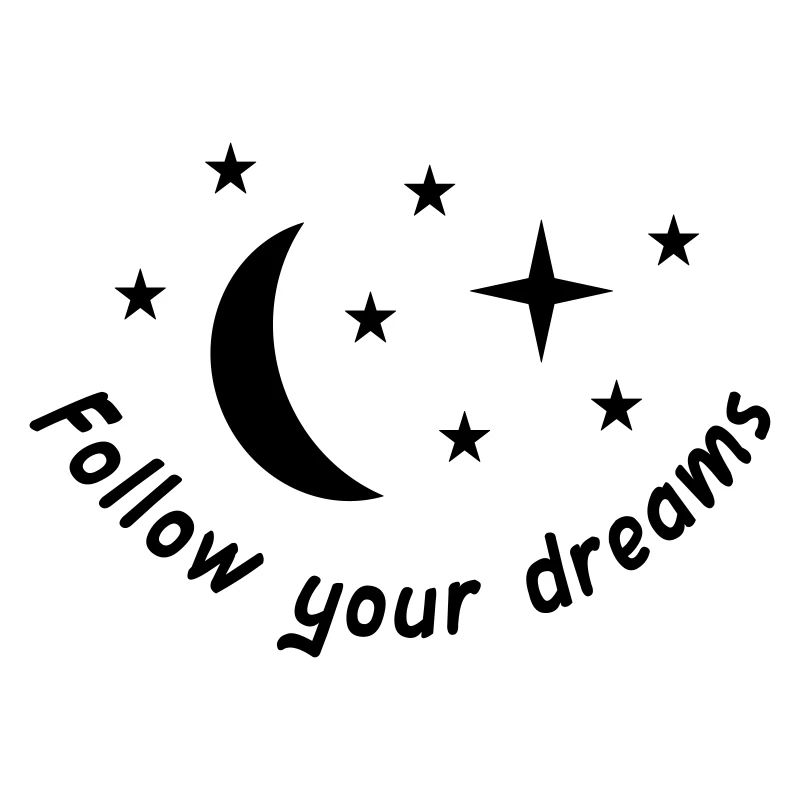 Suivez vos rêves (Lune, Étoiles)