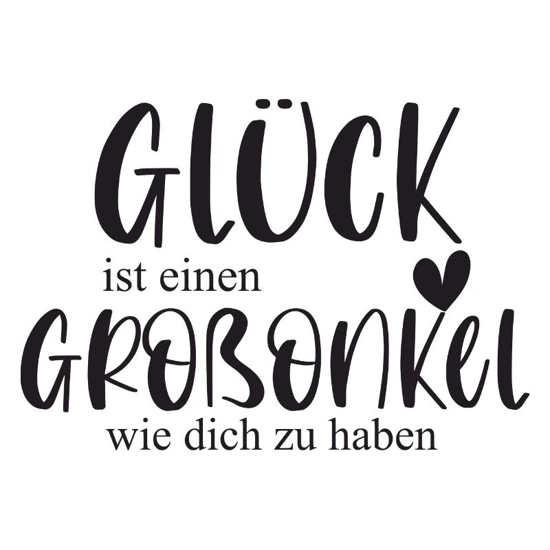 Großonkel Glück Onkel Geschenk Geburtstag Danke
