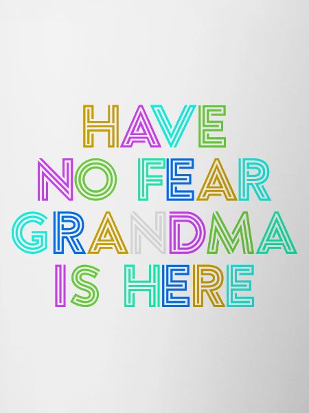 Großmama Cool Statement Oma Großmutter Enkelkind
