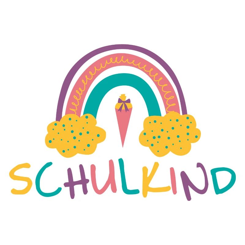 Schulkind - Regenbogen (2)