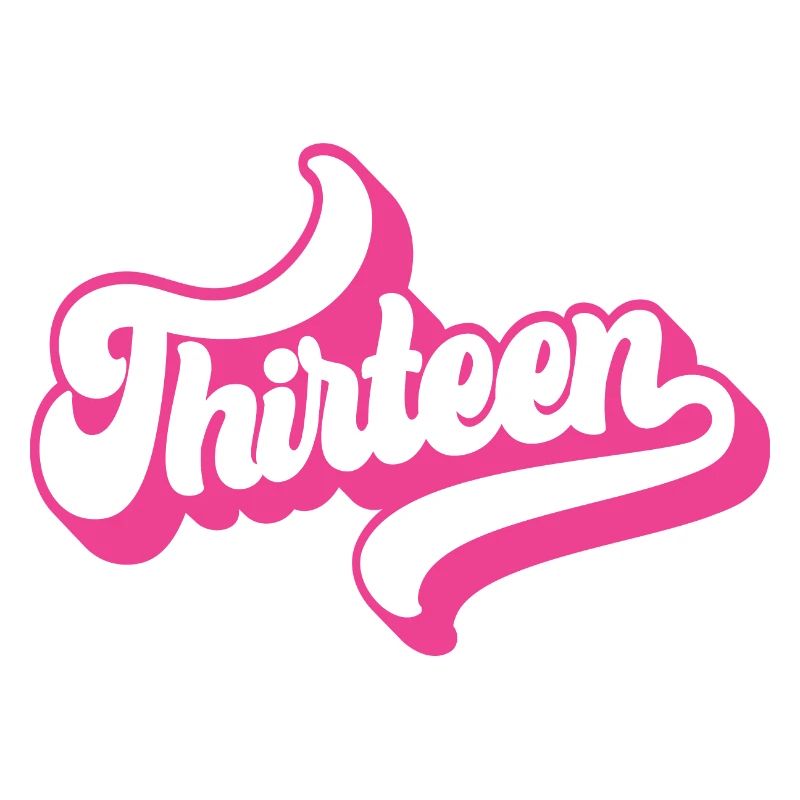 Treize 13e anniversaire pour les filles de 13 ans