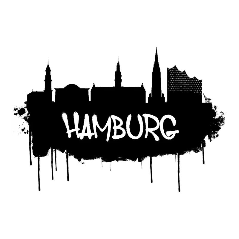 Hamburg Graffiti Skyline