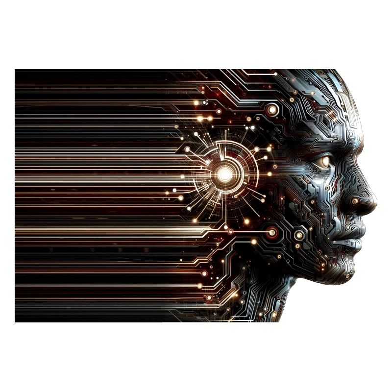 Conception numérique de cyborg fantôme