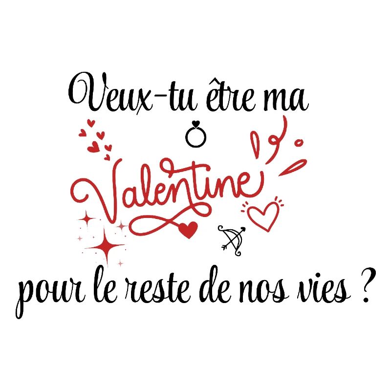 Demande en mariage, Saint-Valentin, Romantique