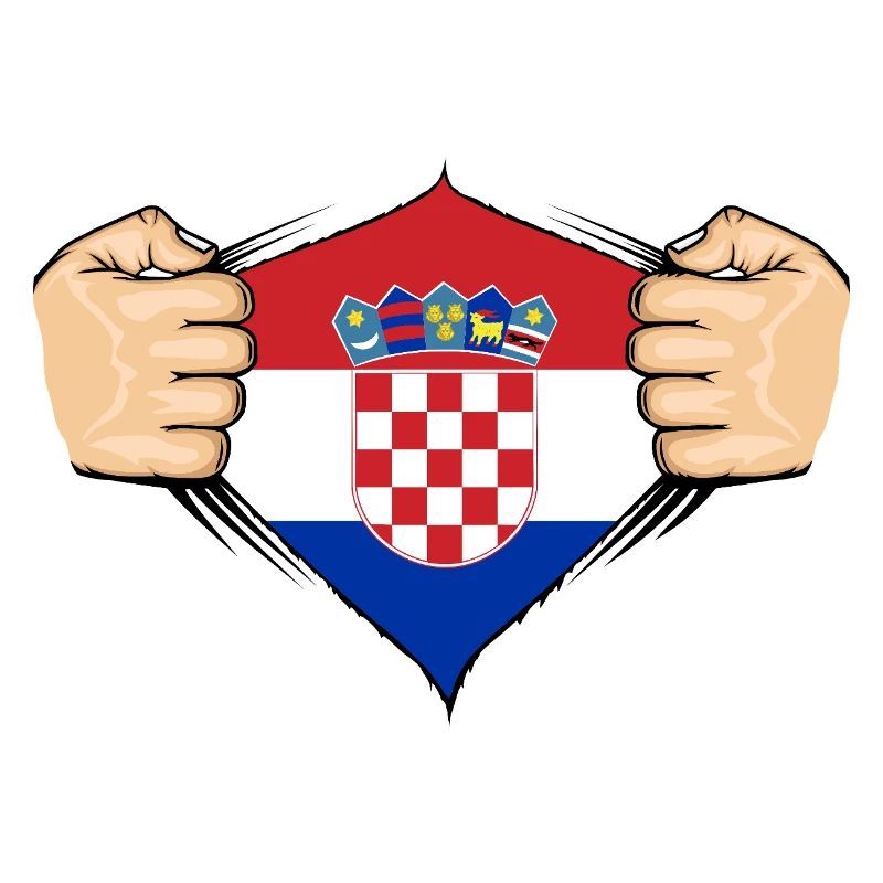 Croatia Flag Design