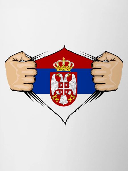 Serbia Flag Design