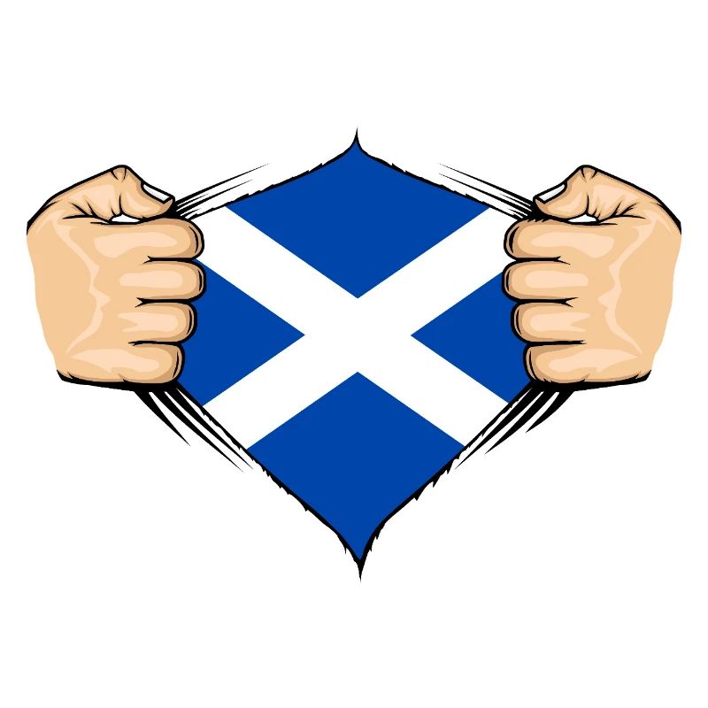 Conception du drapeau de l’Écosse
