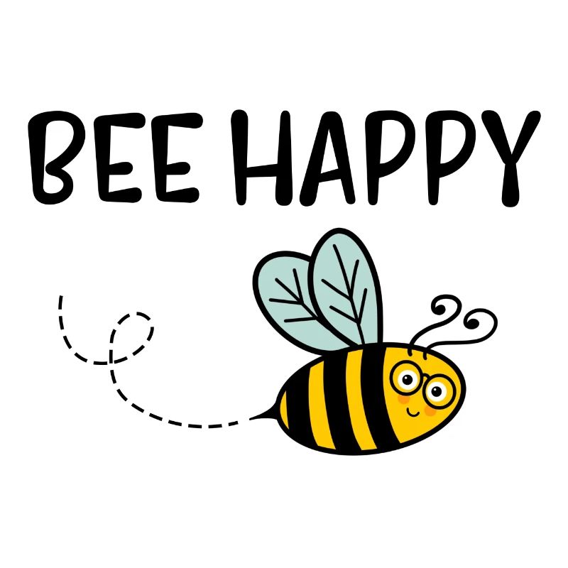 Abeille heureuse