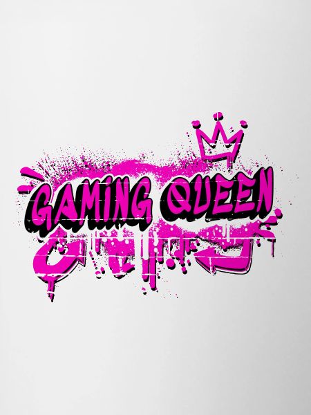 Gaming Queen Graffiti Design