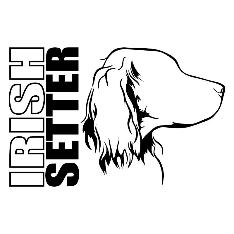 IRISH SETTER Profil Hunde Hund Wilsigns