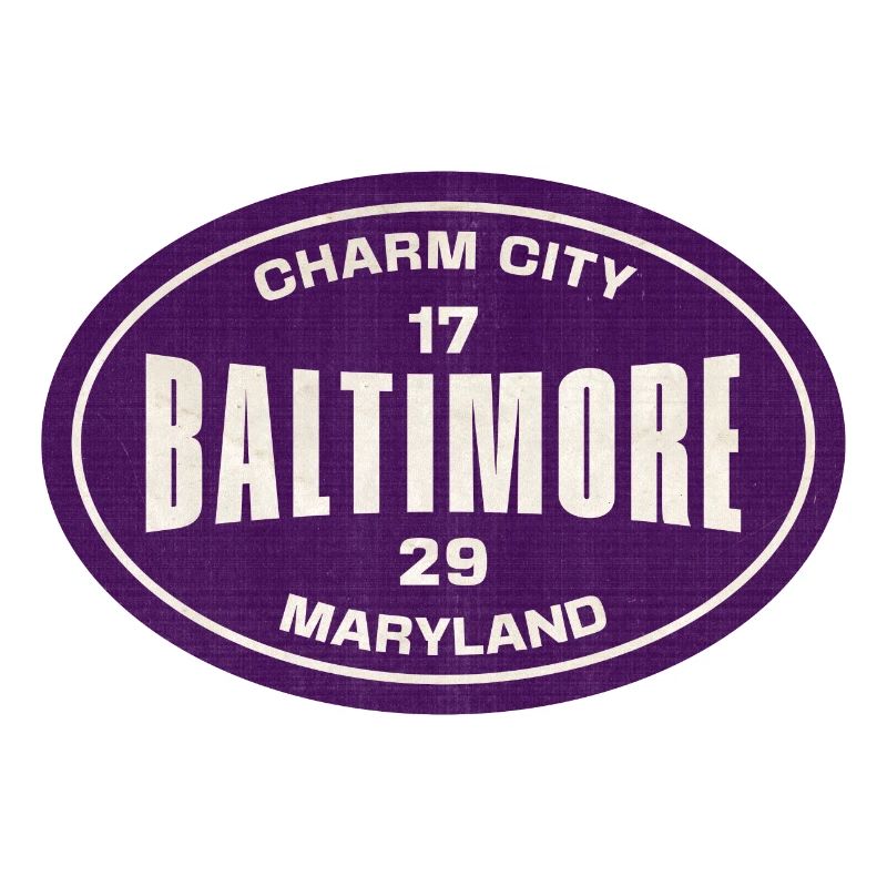 Charm City Baltimore Emblem