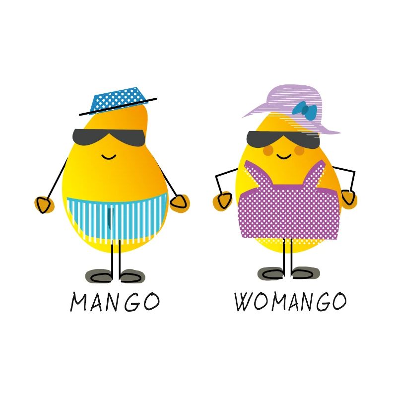 Mango - Womango - funny fruits, pun