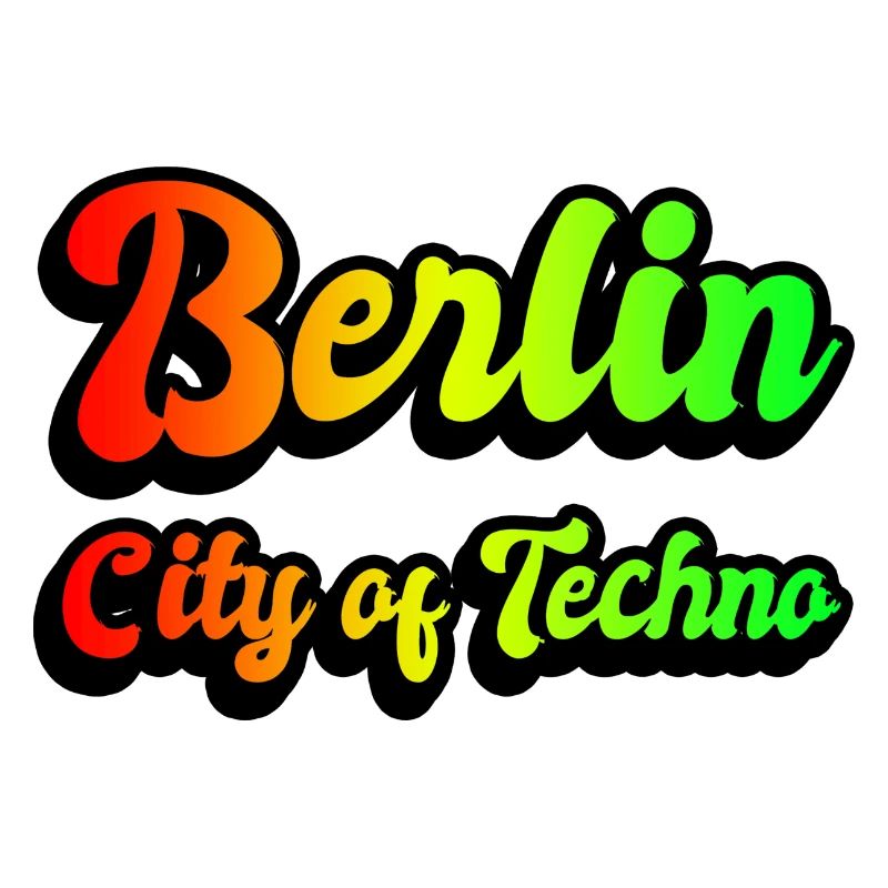 Berlin Stadt des Technos Regenbogen