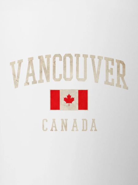Vancouver Canada Drapeau Chemise