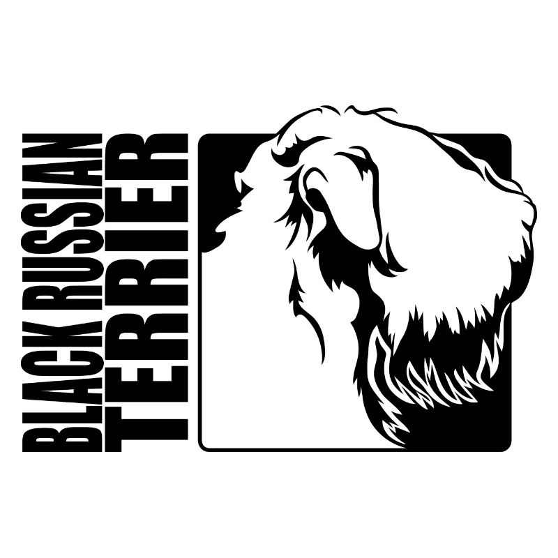 Black Russian Terrier Profil Hunde Hund Wilsigns