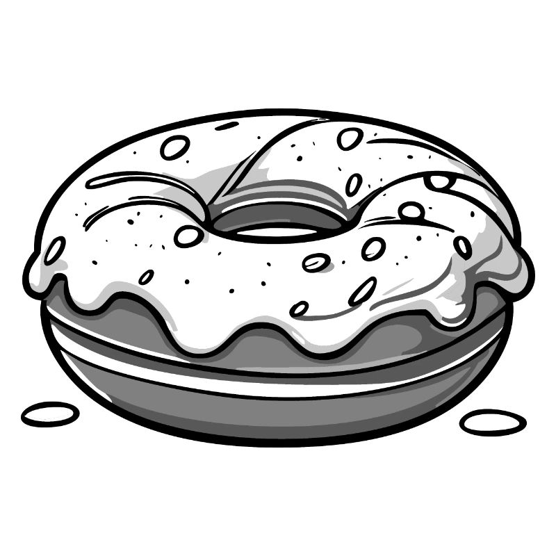 Donut - black