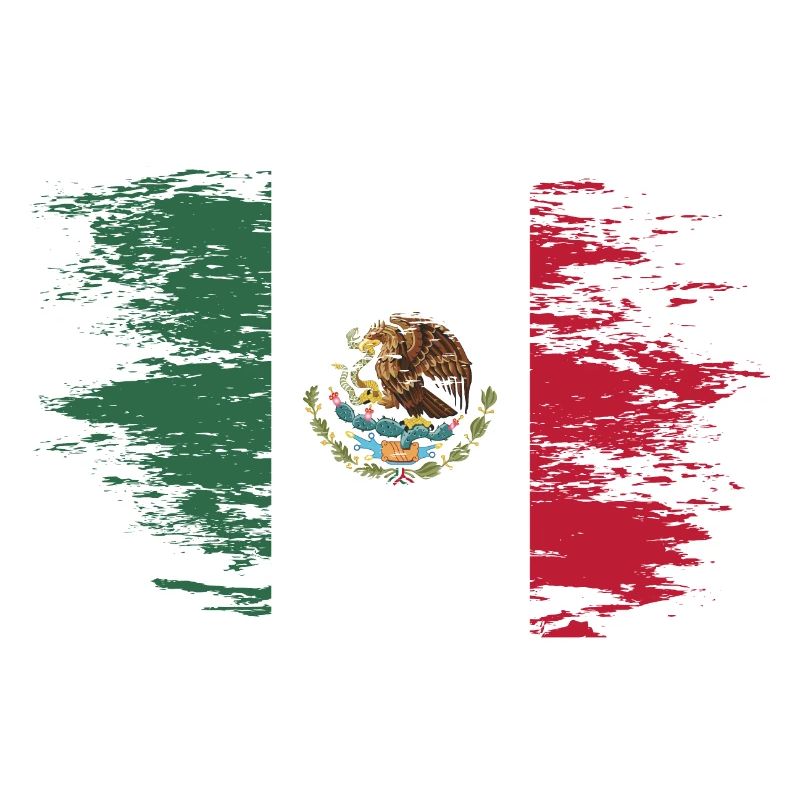 Drapeau mexicain utilisé