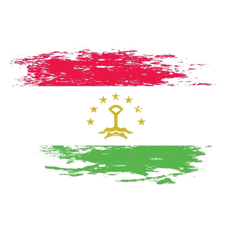 Drapeau du Tadjikistan utilisé