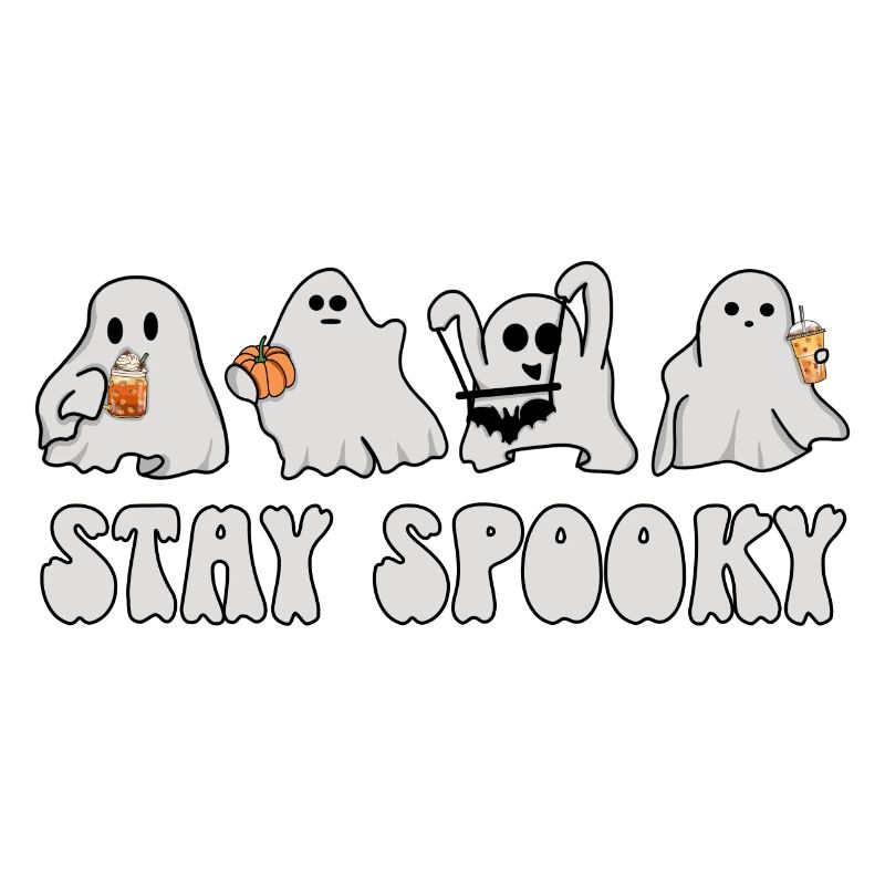 Fantômes Halloween - Restez effrayant