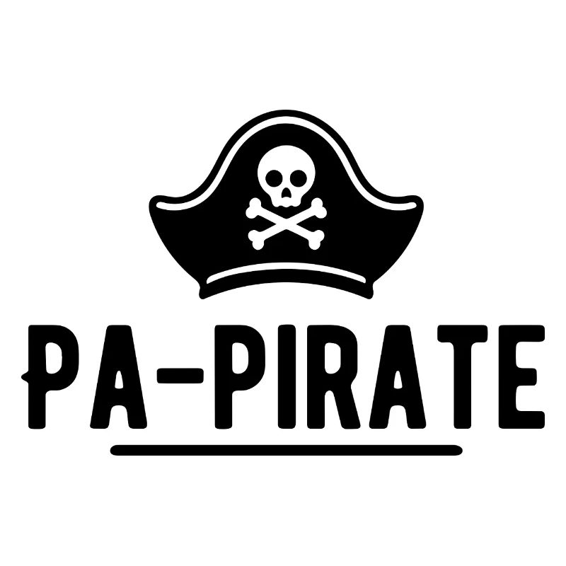 Pa-pirate t-shirt papi pirate