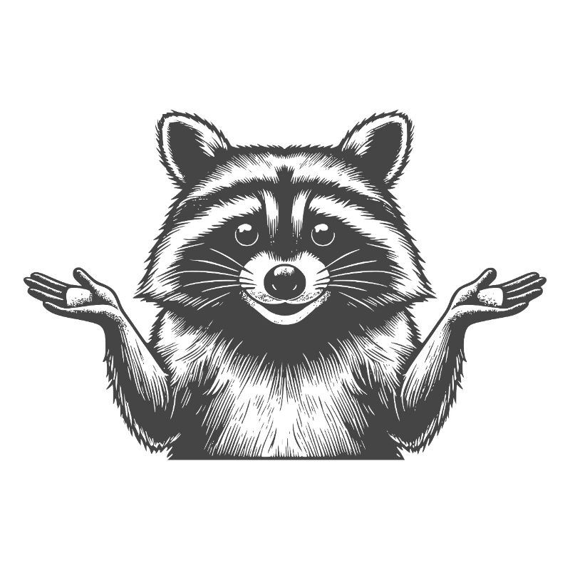 Waschbär 