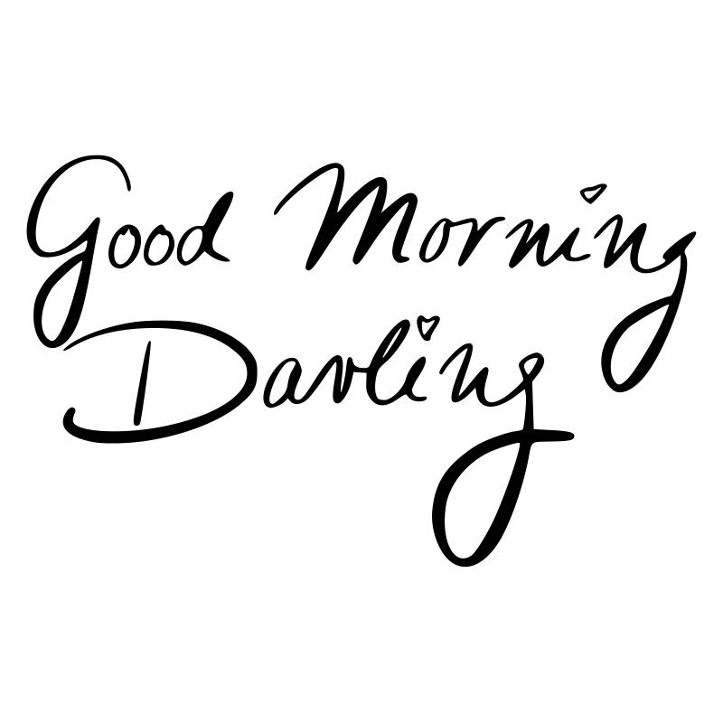 Bonjour chéri
