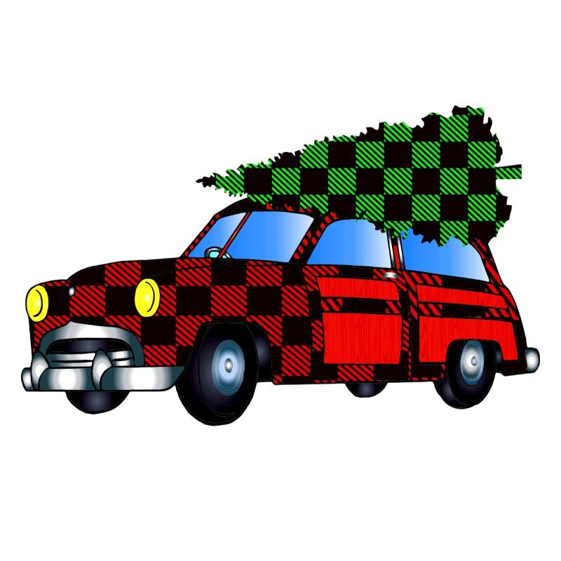 Voiture de Noël - Joyeux Noël