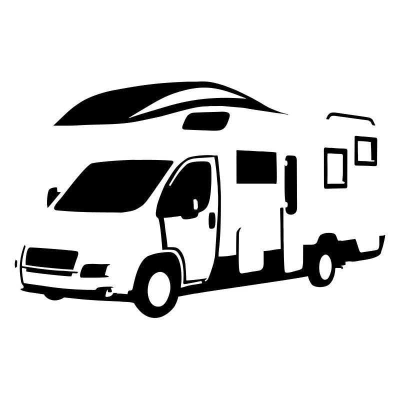 Camper, motor home - On the road