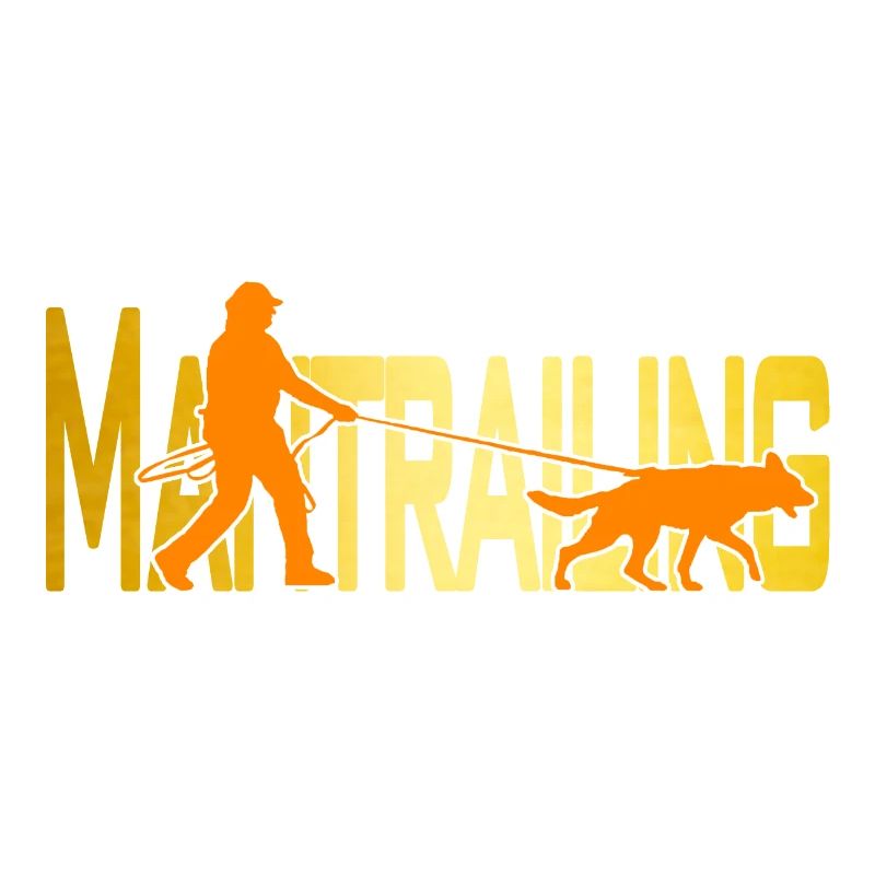 Mantrailing Orange/gold