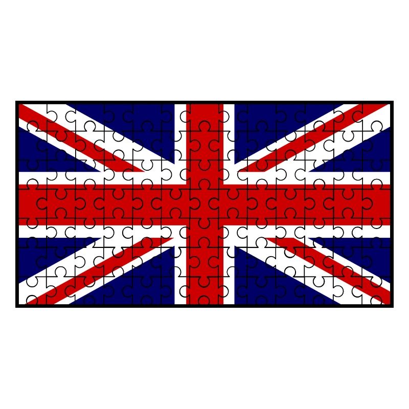 Puzzle Union Jack Flag