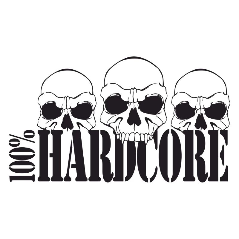 100% harter Kern