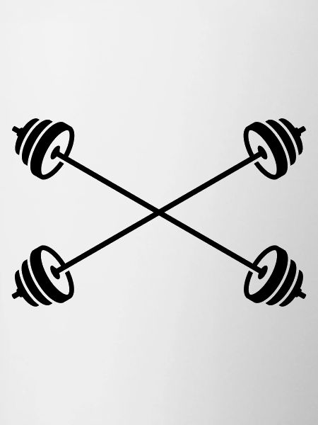 Crossed barbells