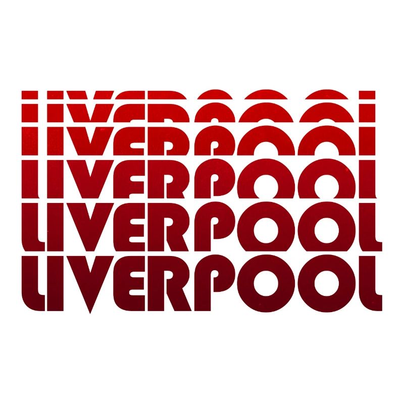 Liverpool Multitext Rétro Design
