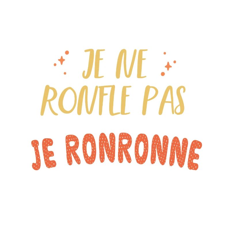 je ne ronfle pas je ronronne - ronflement
