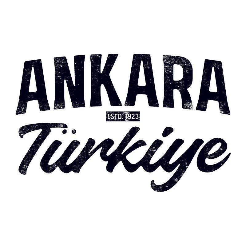 Ankara Turkiye Font Logo