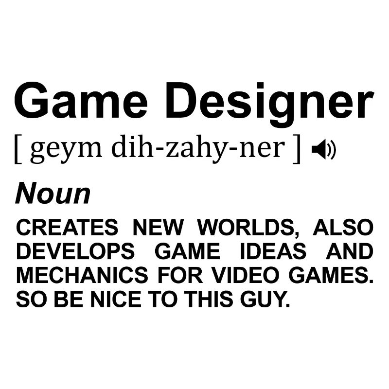 Game Designer Dictionary