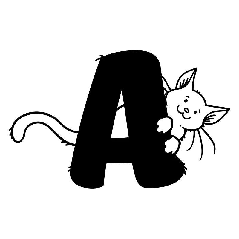 Cat Letter A