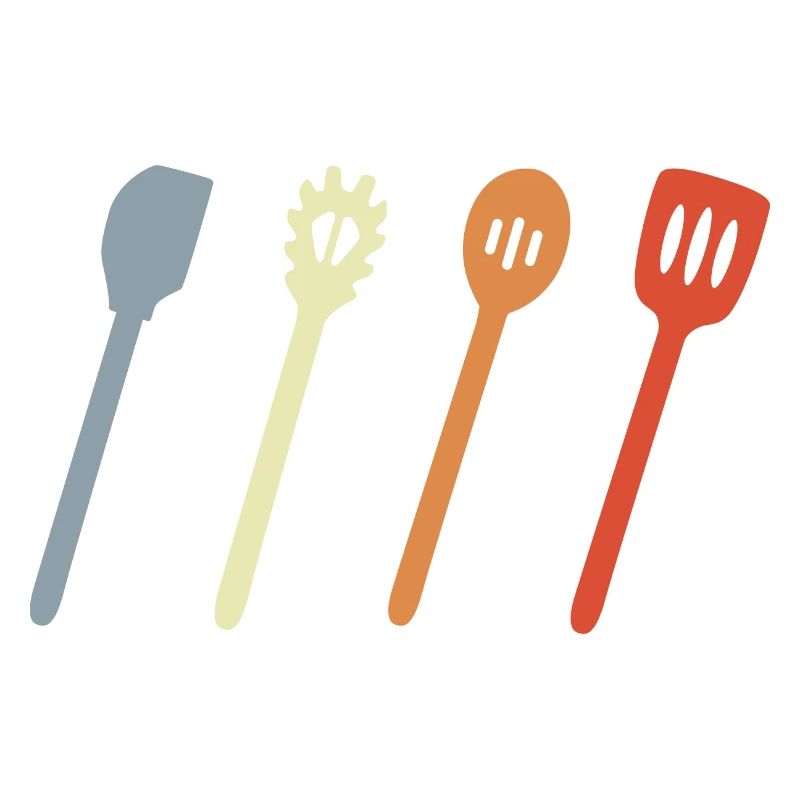 Cooking spoon sketch
