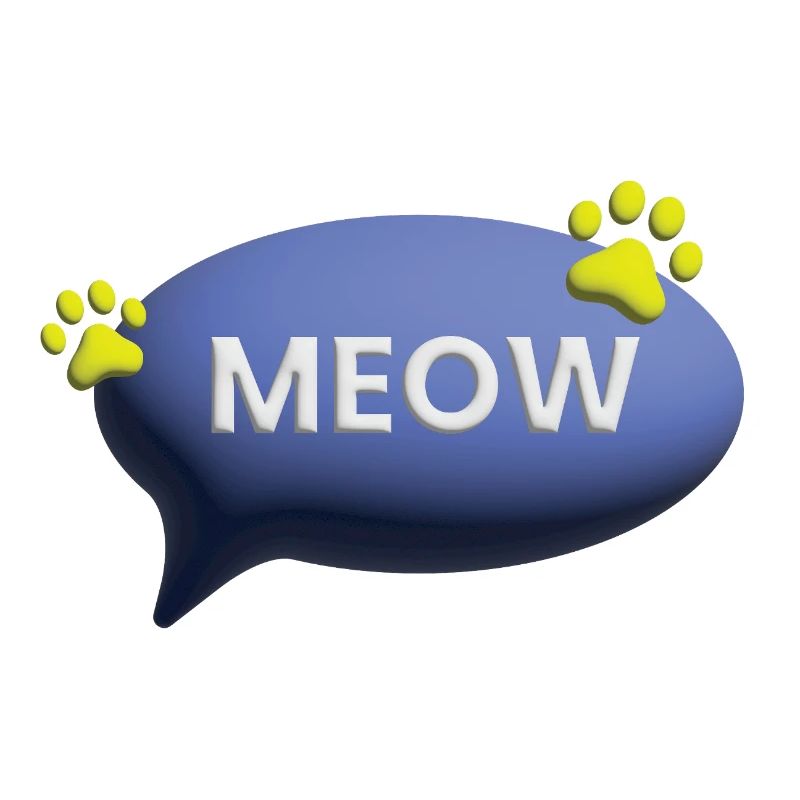 Meow Cat Cute Catlove 3D
