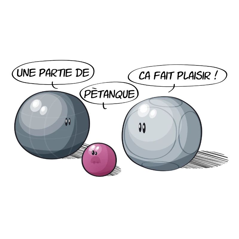 Une partie de petanque