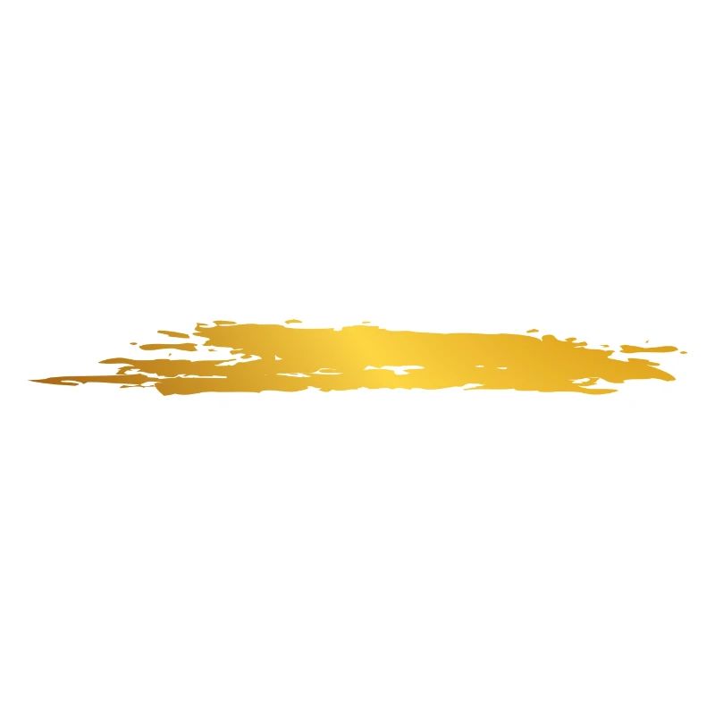 Farbe Klecks Spritzer Maler Geschenk Gold Streifen